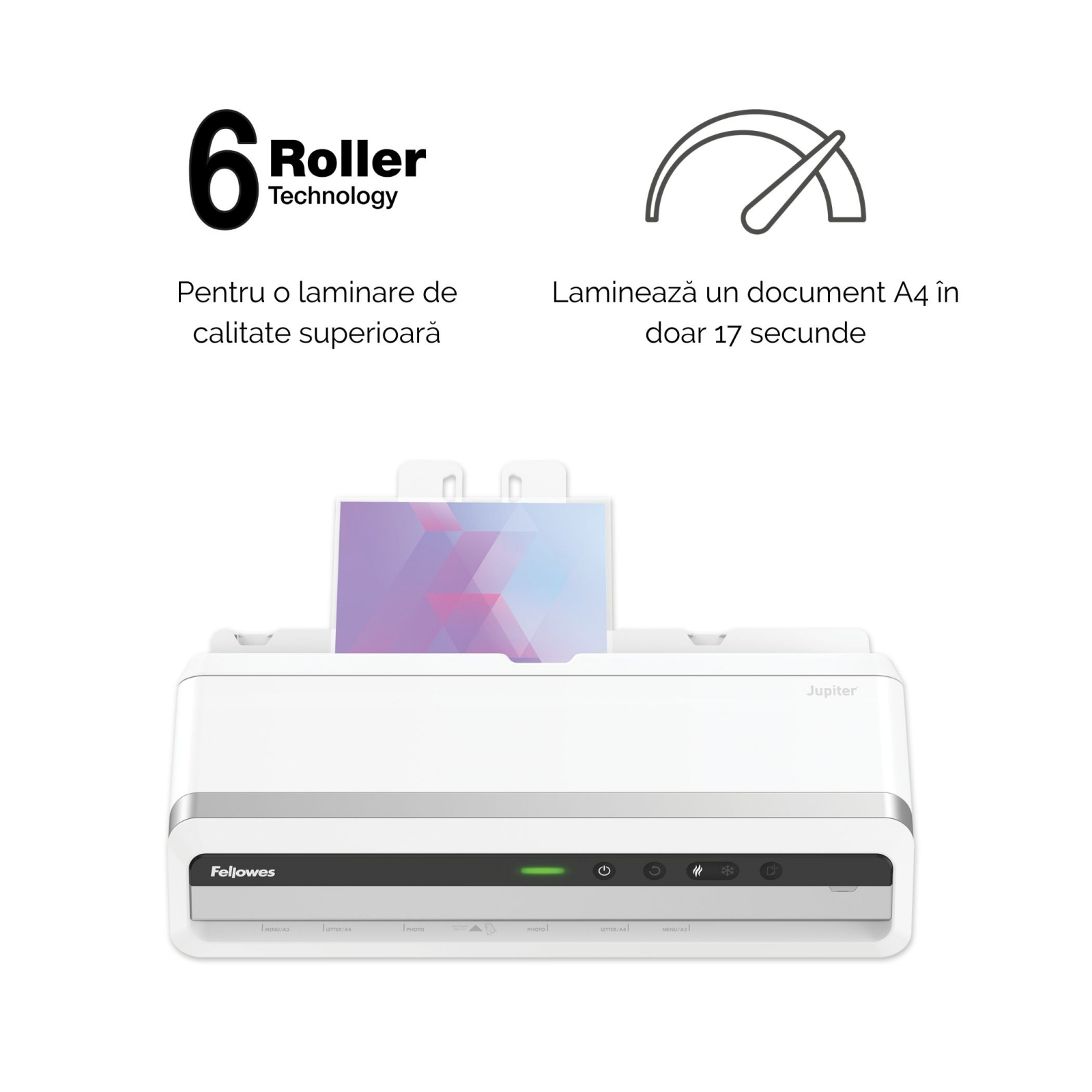 LAMINATOR A3 JUPITER LX 6 ROLE FELLOWES