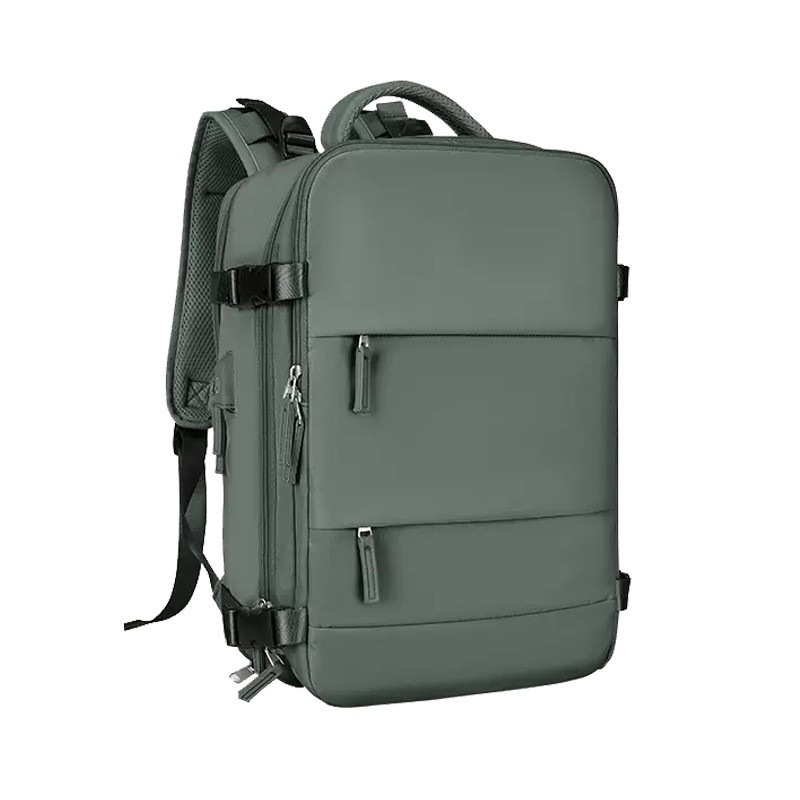 Rucsac Călătorie, pentru Laptop, Business, City Break, Impermeabil, port USB, 42x30x20 cm, Kaki [1]