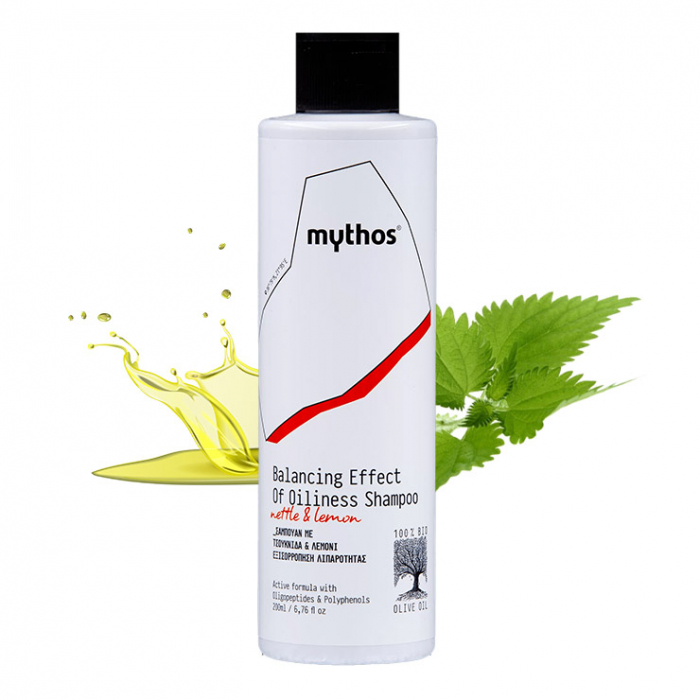 Șampon pentru păr gras cu efect de echilibrare Mythos, 200ml [2]