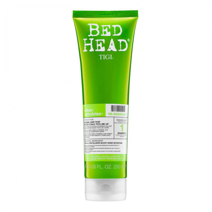 Șampon pentru păr uscat Bed Head Urban Anti-Dotes Re-Energize, Tigi, 250ml [1]