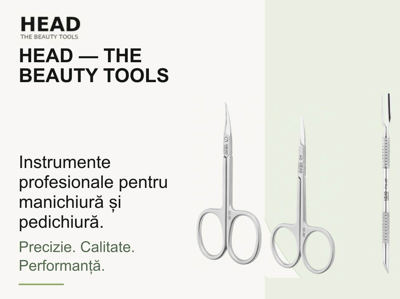 HEAD – The Beauty Tools | Instrumente profesionale mobil