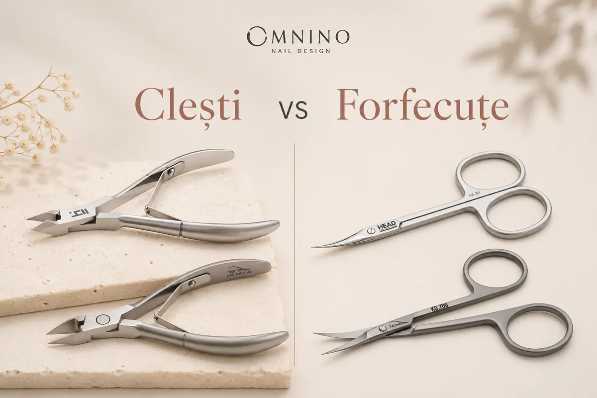 Cleștișori vs forfecuțe pentru cuticule: care instrument îți potrivește tehnica?