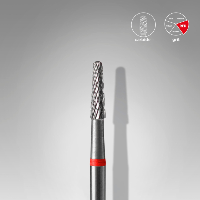 Capăt Carbide STALEKS EXPERT FT71R023/8, con roșu, Ø2,3 mm [2]