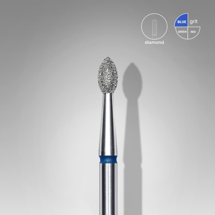 Capăt freză diamant STALEKS EXPERT FA60B025/4.5, mugure ascuțit [2]