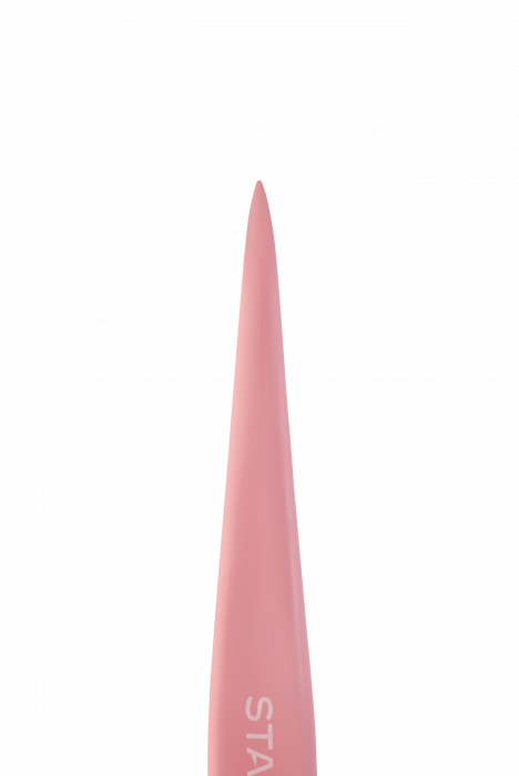 Penseta pentru sprancene ascutita Staleks Beauty & Care, roz TBC 11/5 [3]