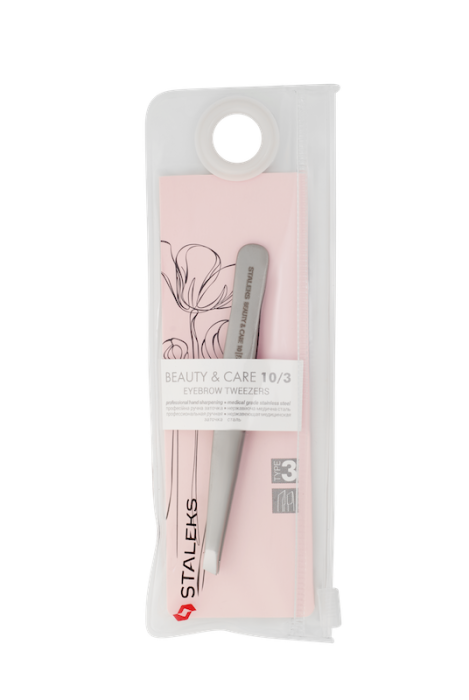 Penseta pentru sprancene STALEKS BEAUTY & CARE TBC-10/3 [4]