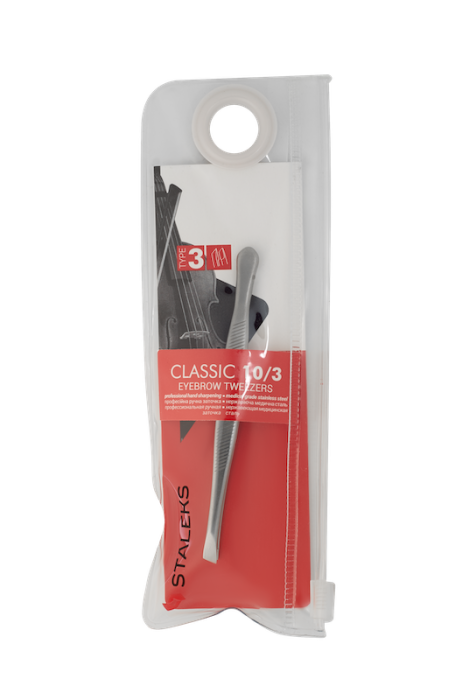 Penseta pentru sprancene STALEKS CLASSIC TC-10/3 [4]