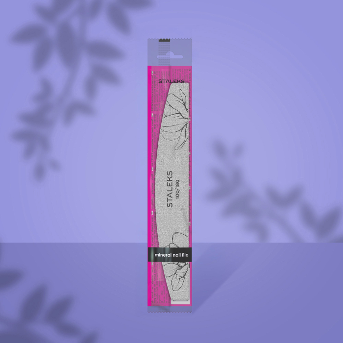 Pilă minerală semilună STALEKS EXPERT 40 NFE-40-100/180, 100/180 grit, ambalată individual [2]