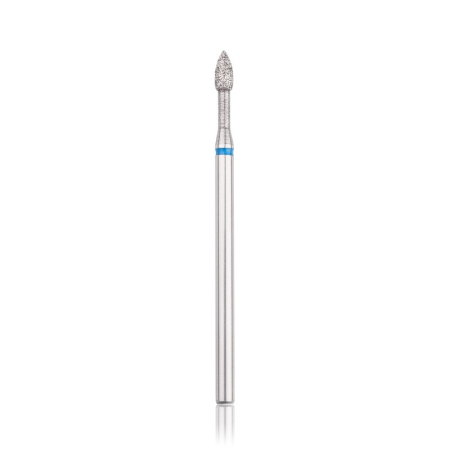 Head the beauty tools - Capat freza Diamant, HEAD, cilindru ascutit, albastru, L-5,0 mm, Ø2,3 mm