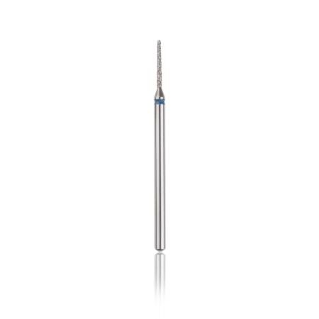 Head the beauty tools - Capat freza Diamant, HEAD, con rotunjit, albastru, L-10,0 mm, Ø1,0 mm