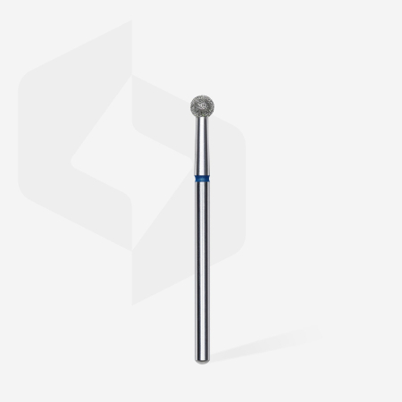 Capete de freză STALEKS - Capăt diamantat STALEKS EXPERT FA01B035, bilă albastră, Ø3,5 mm