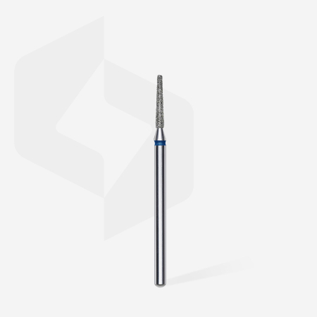 Capete de freză STALEKS - Capăt diamantat STALEKS FA70B016/10, con trunchiat albastru, Ø1,6 mm