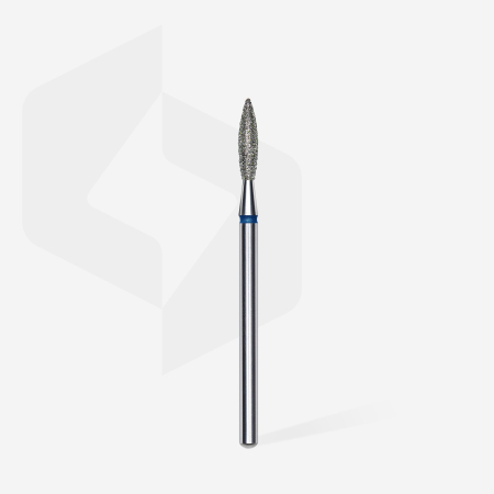 Capete de freză STALEKS - Capăt freză diamant STALEKS EXPERT FA10B023/10, flacără albastră, Ø2,3 mm