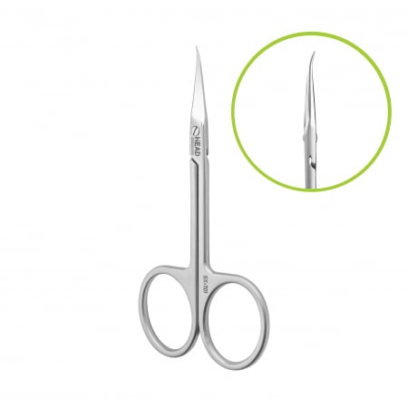 Forfecute - Forfecuta profesionala pentru cuticule cu varf extra-curbat HEAD X-Line, SX-701