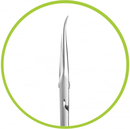 Forfecuta profesionala pentru cuticule cu varf extra-curbat HEAD X-Line, SX-701 [1]