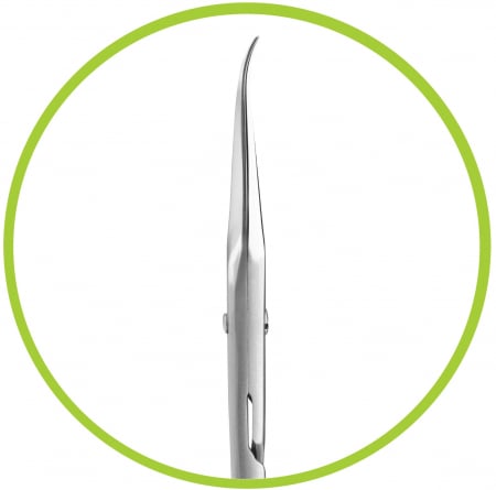 Forfecuta profesionala pentru cuticule cu varf extra-curbat HEAD X-Line, SX-702 [1]