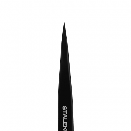 Penseta pentru sprancene Saleks Expert neagra TE-11/5B [2]