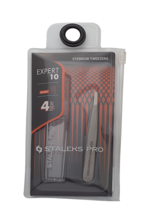 Penseta pentru sprancene STALEKS EXPERT TE-10/4 [3]