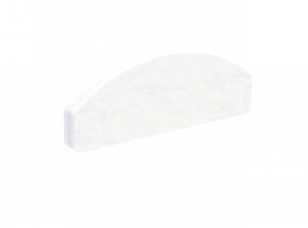 Set 20 buffer semiluna mini Staleks Pro, granulatie 100/180, NFB-41m-100/180-20 [3]