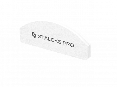 Accesorii - Set 20 buffer semiluna mini Staleks Pro, granulatie 100/180, NFB-41m-100/180-20