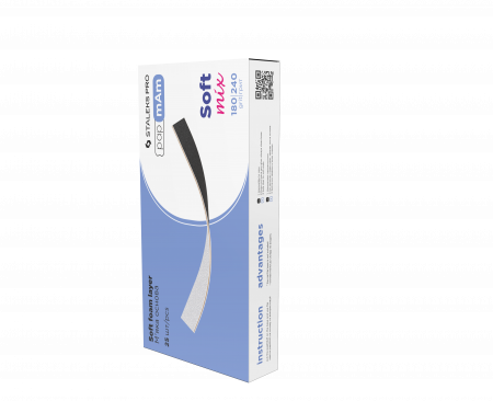 Rezerve de schimb - Set 25 pile unică folosință papMam, baza moale, Staleks Expert 20, 180/240 granulație