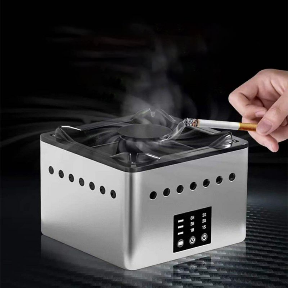 🌬️ Adio, Miros de Tutun Stătut! Tot ce Trebuie să Știi despre Scrumiera Electrică Inteligentă 🚬🚫