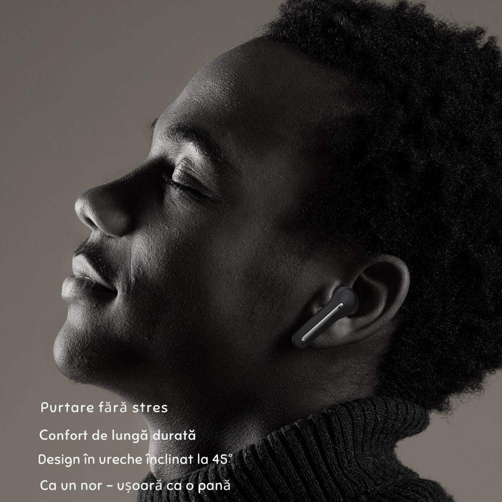 Casti Wireless Model VR06, Carcasa Ecran LCD Full HD 1.9 Inch cu 10 Functii Diferite|BT 5.3, Sunet 360° Stereo HD, Functii ANC si ENC , Difuzor 14mm, Tehnologie 6 Core| Baterie 24h Long Life, Negru [6]