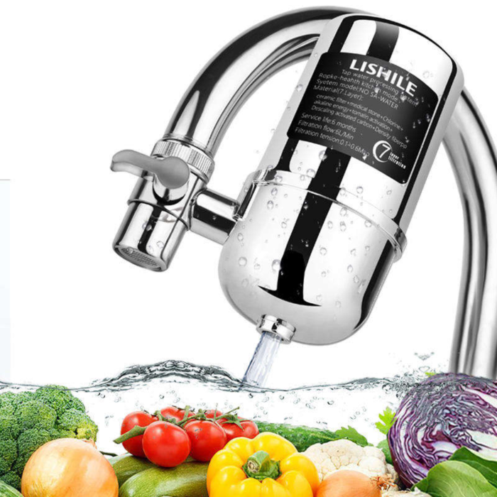 Filtru Profesional Purificare Apa – 7 Stagii de Filtrare, Debit Rapid 6L/min (Elimină Clorul & Metalele Grele) [1]