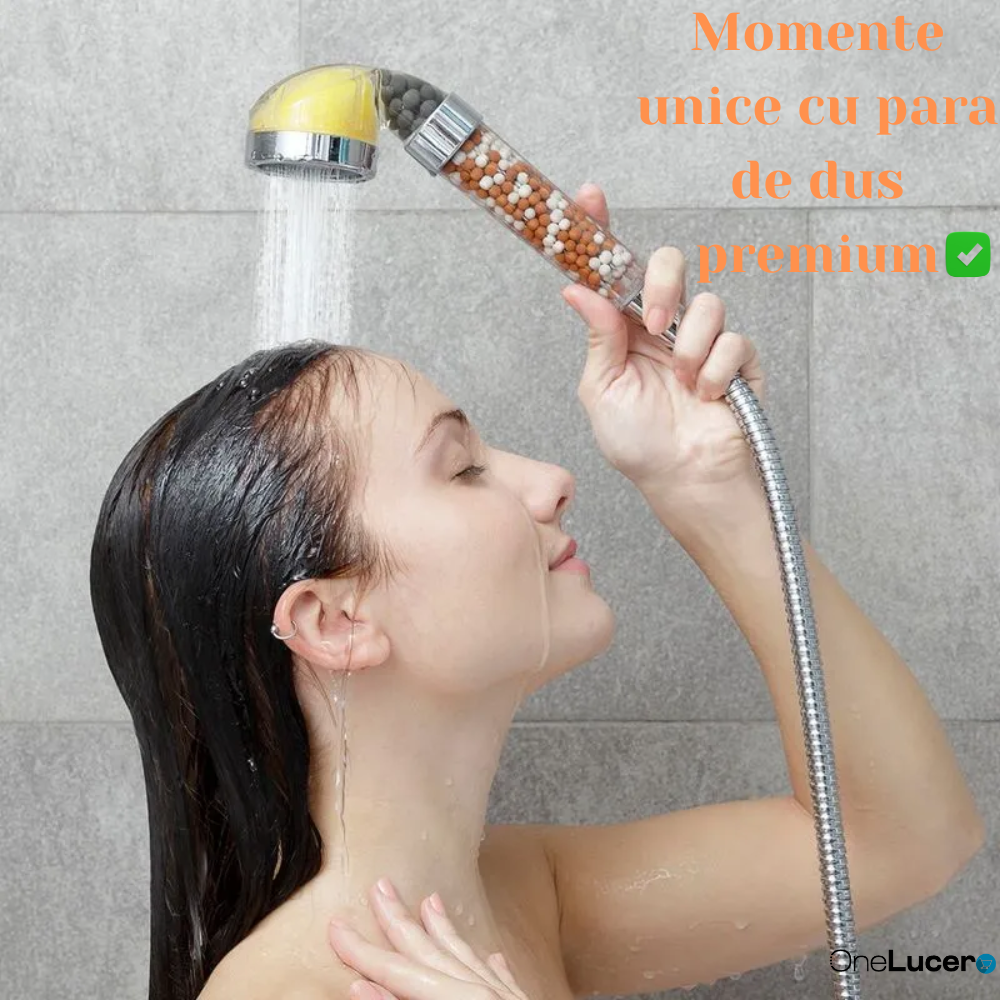 para de dus premium cu vitamina c, filtru ionic, si 4 rezerve de aroma [2]