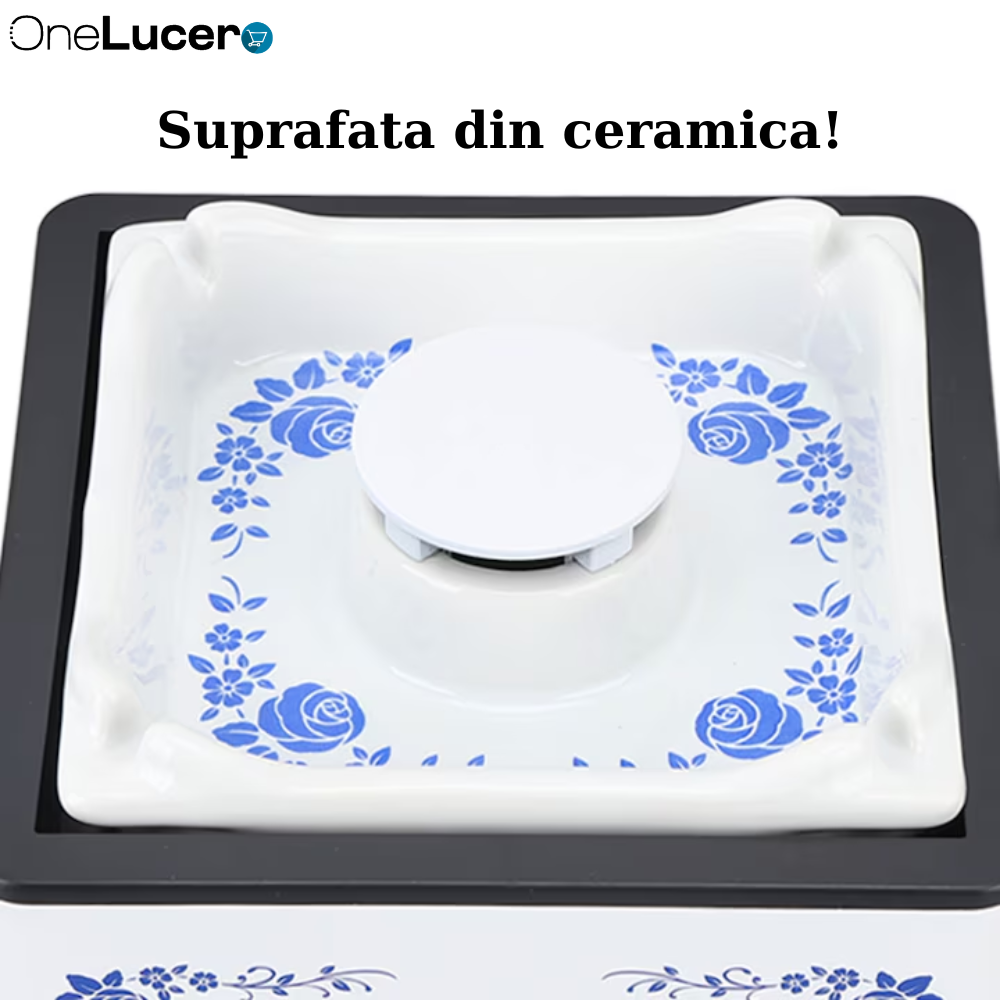 Scrumiera electrica  cu filtru purificare aer [4]