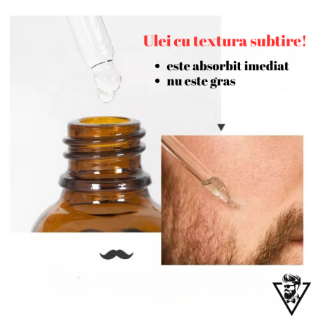 Set Premium  Pentru Ingrijirea si Stimularea Cresterii Barbii, Ser Stimulator si Dermaroller 0.5 MM | Ingrediente Naturale, Ambalare Tip Cadou [4]