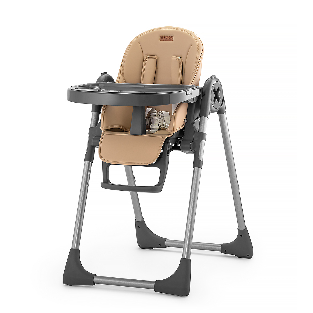 Replacement Cover for ONINO MEAL.me High Chair in Salt Grey Latte Beige [3]