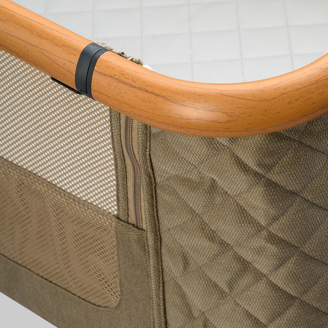 DREAM.me co-sleeper crib, Misty Taupe [11]