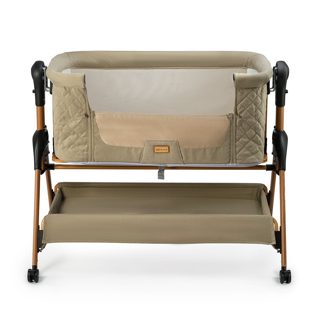 NEST.me co-sleeper crib, Misty Taupe [6]