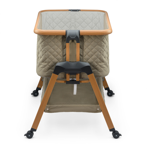 DREAM.me co-sleeper crib, Misty Taupe [2]