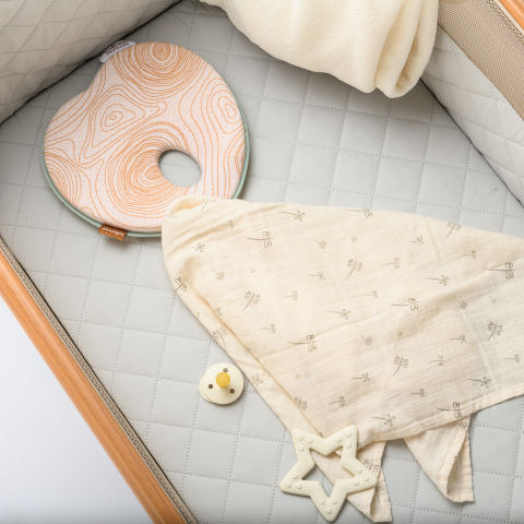 DREAM.me co-sleeper crib, Misty Taupe [12]