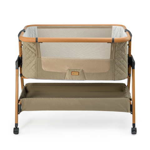 DREAM.me co-sleeper crib, Misty Taupe [4]