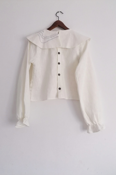 Amaryllis Linen Blouse [5]