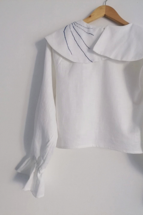 Amaryllis Linen Blouse [3]