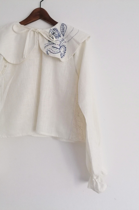 Amaryllis Linen Blouse [6]
