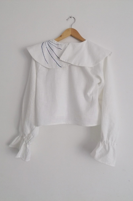 Amaryllis Linen Blouse [2]