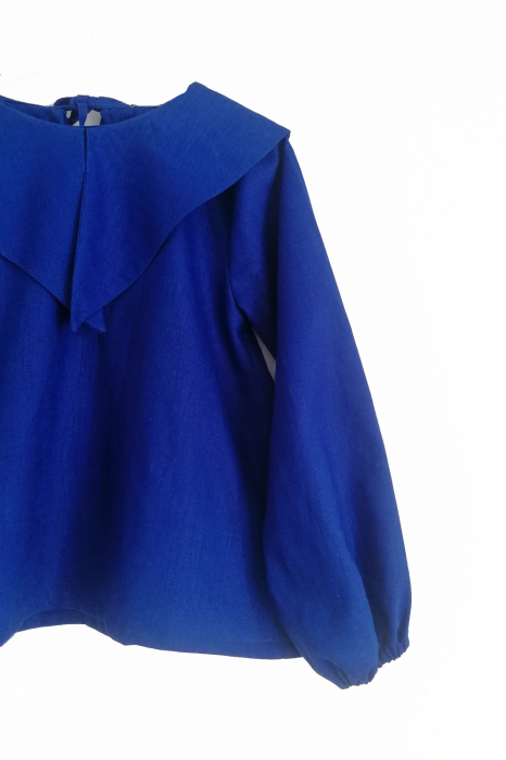 Dahlia Blouse Electric Blue [2]