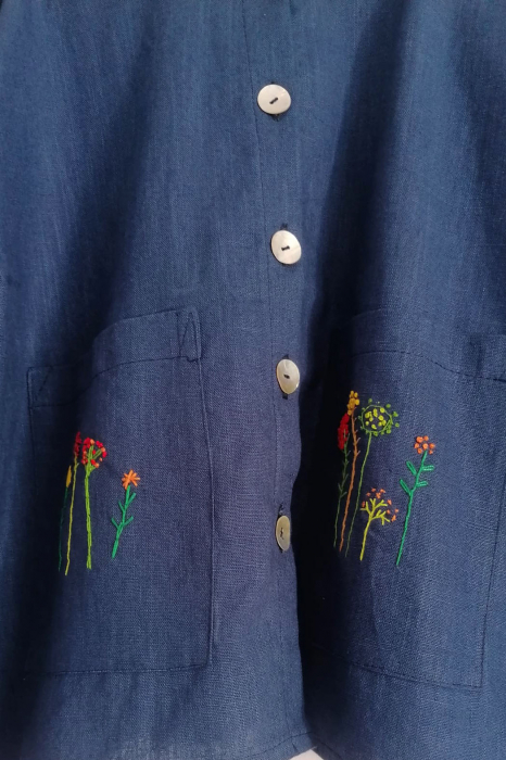 Evelin Shirt Linen [4]