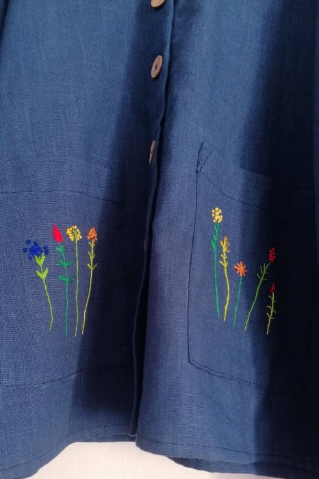 Evelin Shirt Linen [3]