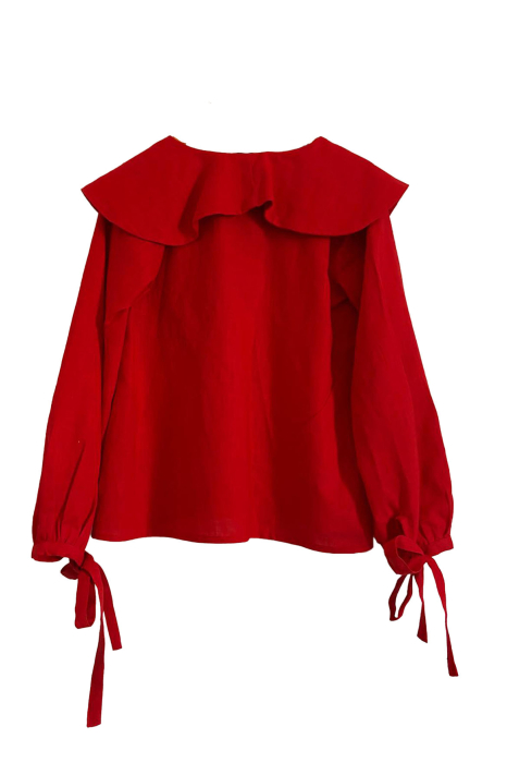 Geranium Red Blouse [4]