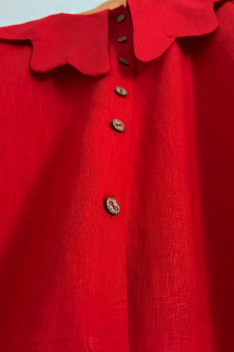 Geranium Red Blouse [3]