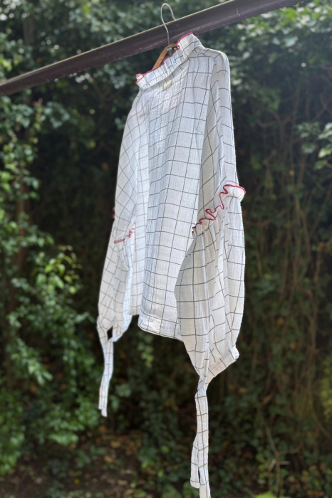 Hydrangea Blouse Jaques Blanc [2]