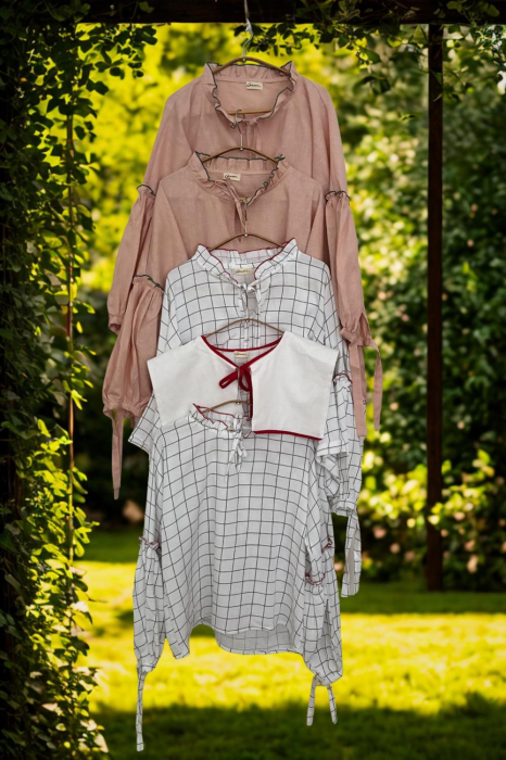 Hydrangea Blouse Jaques Blanc [4]