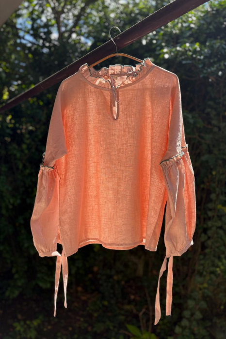 Hydrangea Blouse Pink [3]
