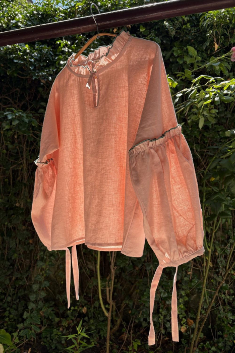 Hydrangea Blouse Pink [2]